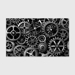 Бумага для упаковки 3D Стимпанк стальные механизмы паттерн