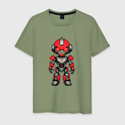 The Red robot – Мужская футболка хлопок с принтом купить со скидкой в -20%