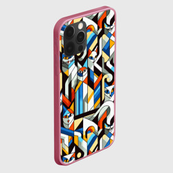 Чехол для iPhone 12 Pro Узор с котами - фото 2