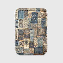 Картхолдер Magsafe магнитный Татуировки племени майя пэчворк
