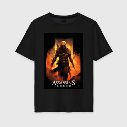 Assassin's creed песочная буря – Женская футболка хлопок Oversize с принтом купить со скидкой в -16%