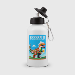 Бутылка спортивная Beersaur - pixel art