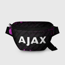 Поясная сумка 3D Ajax pro football по-горизонтали
