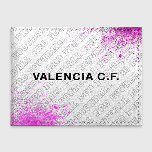 Обложка для студенческого билета Valencia pro football по-горизонтали