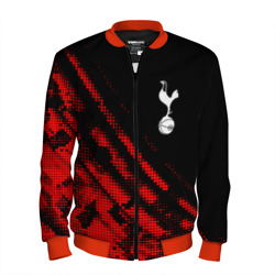 Мужской бомбер 3D Tottenham sport grunge