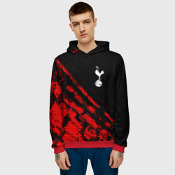 Мужская толстовка 3D Tottenham sport grunge - фото 2