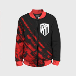 Детский бомбер 3D Atletico Madrid sport grunge