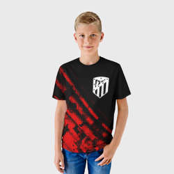 Детская футболка 3D Atletico Madrid sport grunge - фото 2