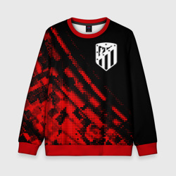 Детский свитшот 3D Atletico Madrid sport grunge