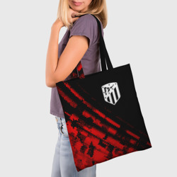 Шоппер 3D Atletico Madrid sport grunge - фото 2