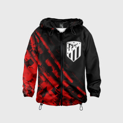 Детская ветровка 3D Atletico Madrid sport grunge