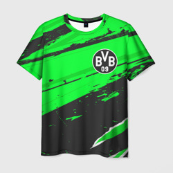 Мужская футболка 3D Borussia sport green