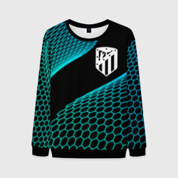 Мужской свитшот 3D Atletico Madrid football net