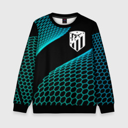 Детский свитшот 3D Atletico Madrid football net