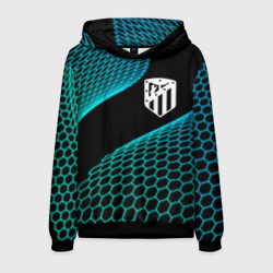 Мужская толстовка 3D Atletico Madrid football net