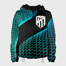 Женская куртка 3D Atletico Madrid football net