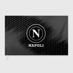 Флаг 3D Napoli sport на темном фоне