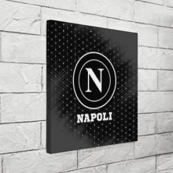 Холст квадратный Napoli sport на темном фоне - фото 2