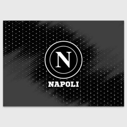 Поздравительная открытка Napoli sport на темном фоне