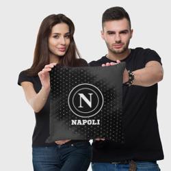 Подушка 3D Napoli sport на темном фоне - фото 2