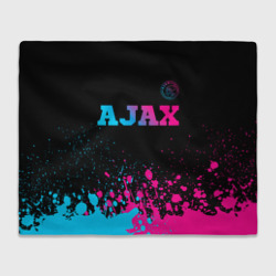 Плед 3D Ajax - neon gradient посередине