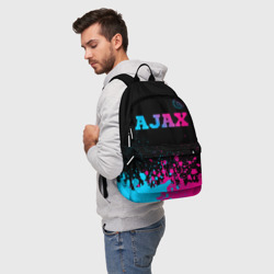 Рюкзак 3D Ajax - neon gradient посередине - фото 2