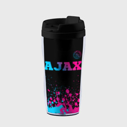 Термокружка-непроливайка Ajax - neon gradient посередине