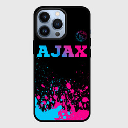 Чехол для iPhone 13 Pro Ajax - neon gradient посередине