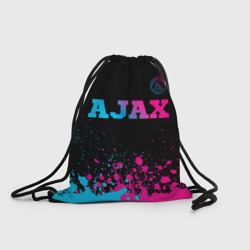 Рюкзак-мешок 3D Ajax - neon gradient посередине