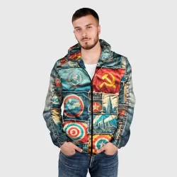 Мужская ветровка 3D Пэчворк джинсы в СССР - фото 2