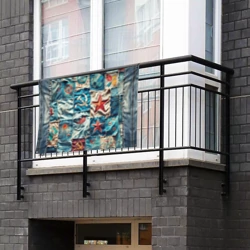 Флаг-баннер Пэчворк джинсы из СССР - фото 2