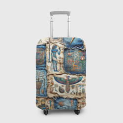 Чехол для чемодана 3D Пэчворк из Египетских мотивов