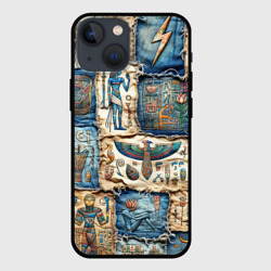 Чехол для iPhone 13 mini Пэчворк из Египетских мотивов