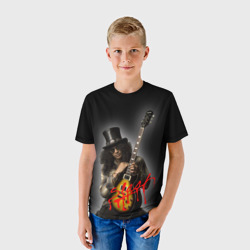 Детская футболка 3D Slash музыкант группы Guns N' Roses - фото 2