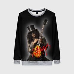 Женский свитшот 3D Slash музыкант группы Guns N' Roses