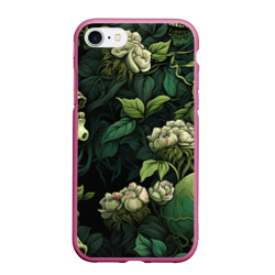Черепа в поле цветов – Чехол для iPhone 7/8 матовый с принтом купить