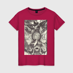 Женская футболка хлопок Гуррен-Лаганн пронзающий небеса Камина