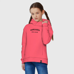 Детское худи Oversize хлопок Margarita never alone - motto - фото 2