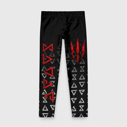 Детские леггинсы 3D Знаки начальной магии из The witcher