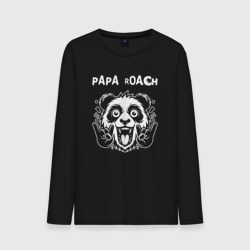 Мужской лонгслив хлопок Papa Roach rock panda