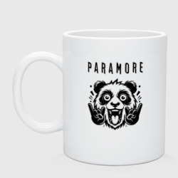 Кружка керамическая Paramore - rock panda