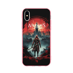 Assassin's creed город на горизонте – Чехол для iPhone X матовый с принтом купить