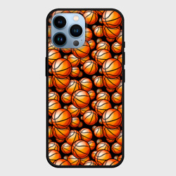 Чехол для iPhone 14 Pro Max Баскетбольные мячики