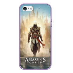 Assassin's creed на фоне дворца – Чехол для iPhone 5/5S матовый с принтом купить
