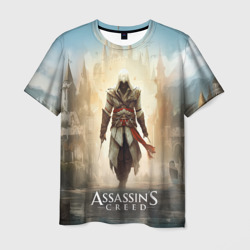 Assassin's creed на фоне дворца – Мужская футболка 3D с принтом купить со скидкой в -26%