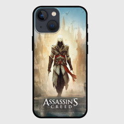Assassin's creed на фоне дворца – Чехол для iPhone 13 mini с принтом купить