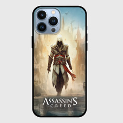 Assassin's creed на фоне дворца – Чехол для iPhone 13 Pro Max с принтом купить