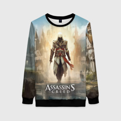 Assassin's creed на фоне дворца – Женский свитшот 3D с принтом купить со скидкой в -35%