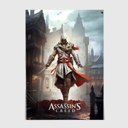 Assassin's creed старый  город – Постер с принтом купить