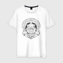 Античный бог войны – Мужская футболка хлопок с принтом купить со скидкой в -20%